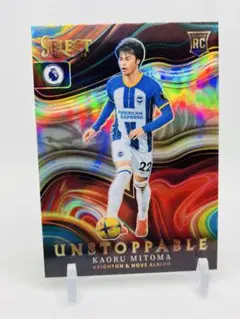 2022 Panini Select RC 三苫薫 キラ UNSTOPPABLE