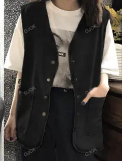 【新品未使用】タンクトップデニムジャケット