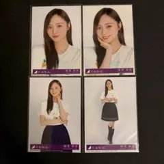 梅澤美波　Same numbers 乃木坂46 封入 生写真 4種コンプ