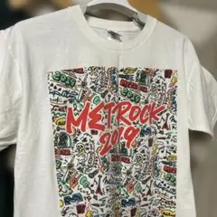 メトロック2019・両面プリント・バンT・ツアーT・ホワイト・Mサイズ