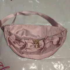 青木美紗子　しまむら　m petit by misako リボン　ボディバッグ