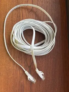 サンワサプライ　約10m CAT 6 フラット LANケーブル RJ45コネクタ