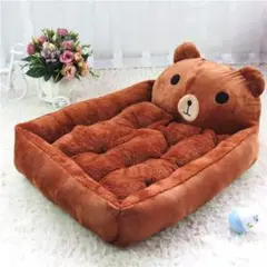 ペット用品 四季通用 ペットベッド クッション付き マット ペット用寝床 犬 猫