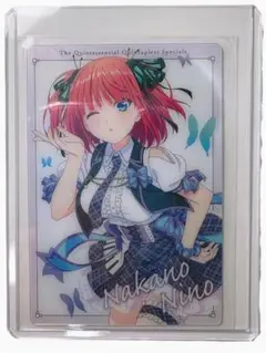 新品・未使用 五等分の花嫁　中野二乃 　ウエハース V12