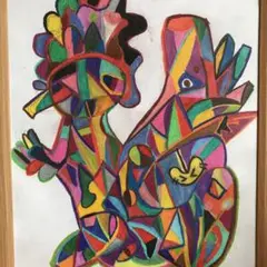 色鉛筆アート額付き発送❤️原作❤️手描き❤️❤️A 4サイズ