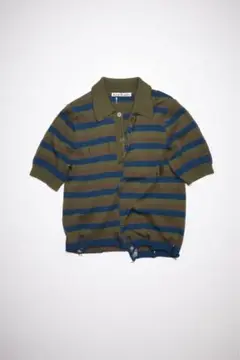 Acne Studios オーバーサイズポロシャツ ネイビーブルー Acne Studios オーバーサイズポロシャツ ネイビーブルー