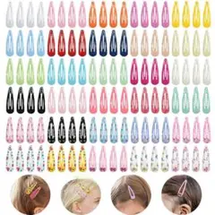 多色ヘアピン120個セット