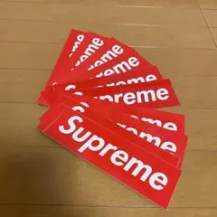 未使用 Supreme ボックスロゴ ステッカー 10枚セット