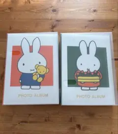 【新品未使用】ミッフィー フォトアルバム 日本製 写真入れ　300枚　2個セット