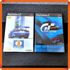 PS2ソフト【状態良し★レース】 アウトモデリスタ、コンセプト2001TOKYO