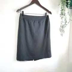 TRANS WORK　スカート　タイト　膝丈　グレー サイズ40 Lレディース