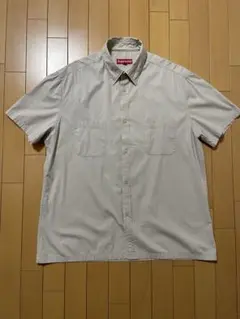 希少‼️ 初期 Supreme ストレッチ素材 ワーク半袖シャツ XL