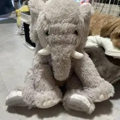 【美品】抱き心地いいゾウさん　ぬいぐるみ　ぞう