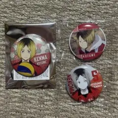 ハイキュー!! 孤爪研磨 アニメイト ガチャガチャ 缶バッジ コレクション