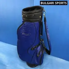 ブルガリGOLF高級キャディーバッグBLACK送料無料/美品 絶対！お買い得 Karl Kani カールカナイゴルフ 9型 キャディバッグ 259KG8500