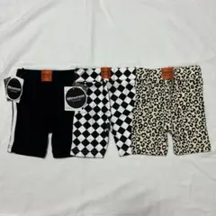 【まとめ売り】しまむら rrmoment サイクリングパンツ 3枚セット 90
