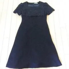 美品！ブラックフォーマルワンピース 礼服　喪服　法事　初盆　冠婚葬祭 サイズ7