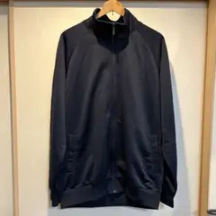 メンズ　UNIQLO ユニクロ　トラックジャケット　ジャージ　無地　黒　XL