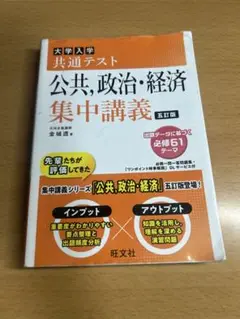 大学入学共通テスト公共,政治・経済集中講義