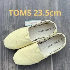 TOMS バナナイエロースリッポン 23.5cm 新品