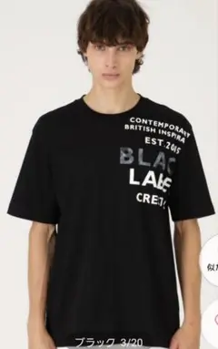 ☆ブラックレーベルクレストブリッチ　グラフィックロゴTシャツ　美品☆