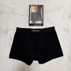 新品TOM FORD レオパードシルクボクサーM TOM FORD レオパード シルクボクサーパンツ | ブラック