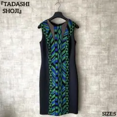 高級【TADASHI SHOJI】ノースリーブドレスワンピース SIZES