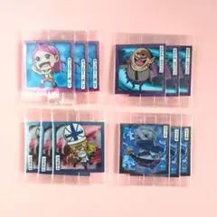 ②ワンピース ウエハースシール ノーマル4種セット【匿名配送】