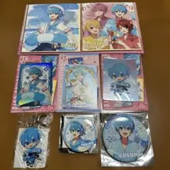 すとぷり　ころんくん　アクリルキーホルダー、缶バッジ、カード、色紙 8点セット