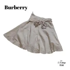 Burberry バーバリーブルーレーベル スカート ベージュ サイズ38