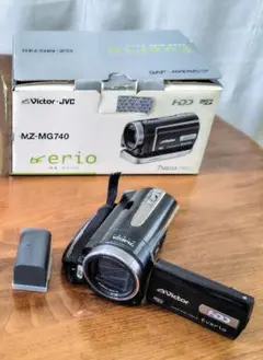 Victor Everio MZ-MG740 本体　予備バッテリー付き