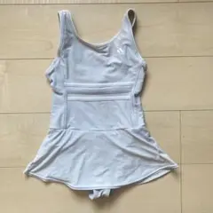 adidas ワンピース水着 140 サックス