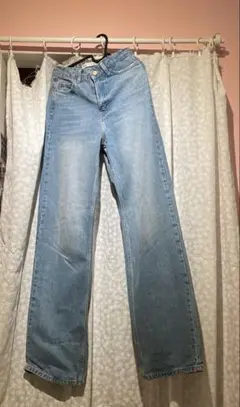 ZARA ライトブルーデニム EUR34