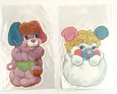 ポップルズのステッカー2枚セット