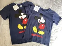 ミッキーマウス Tシャツ 110cm 130cm 新品