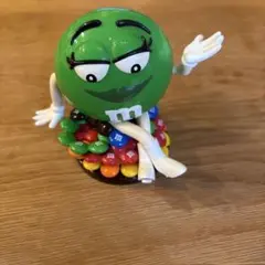 エムアンドエムズm&m'sグリーンキャラクターチョコレートディスペンサー
