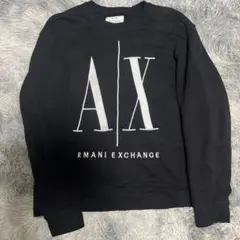 Armani Exchange ブラック トレーナー XS
