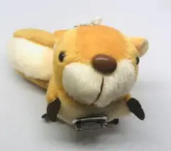リスのぬいぐるみ型キーホルダー