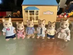 シルバニアファミリー しまねこ　6体　セット