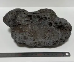 隕石の様な石!2.6kg穴だらけ
