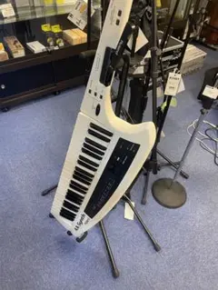 ほ*る様 AX-Synth ホワイト シンセサイザー Roland AX-Edge-W (ホワイト) 49鍵盤 シンセサイザー ショルダー
