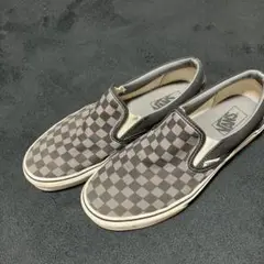 VANS バンズ　スリッポン　チェッカー　27㎝