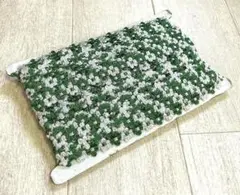 【未使用】1巻＊お花のブレード②グリーン×ホワイト ハンドメイドに♡