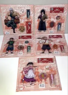 ⚡️⚡️⚡️鬼滅の刃　ピザーラ　アクリルフィギュア　第二弾　コンプリート⚡️⚡️⚡️