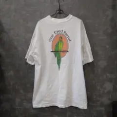 90s HANES USA製 プリントTシャツ ビンテージ シングル 古着 XL