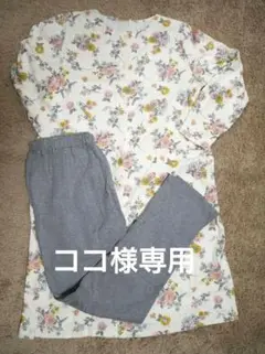 ベルメゾン 花柄マタニティーパジャマ