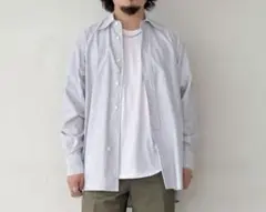 La favola OX STRIPE SHIRT ブルー×ホワイト