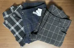 【美品】COMME CA DU MODE ストレッチストレートパンツ3点