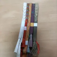 帯締め、5本セット