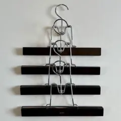【NAKATA HANGER】ズボン吊りハンガー4本セット ナカタハンガー